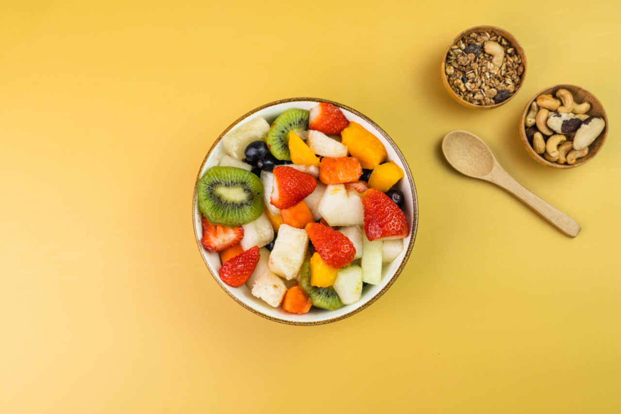 A balanced and healthy meal